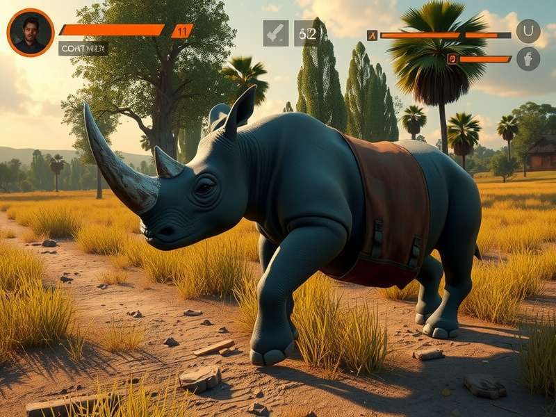 Advanced combat strategy in Survival Rhino King