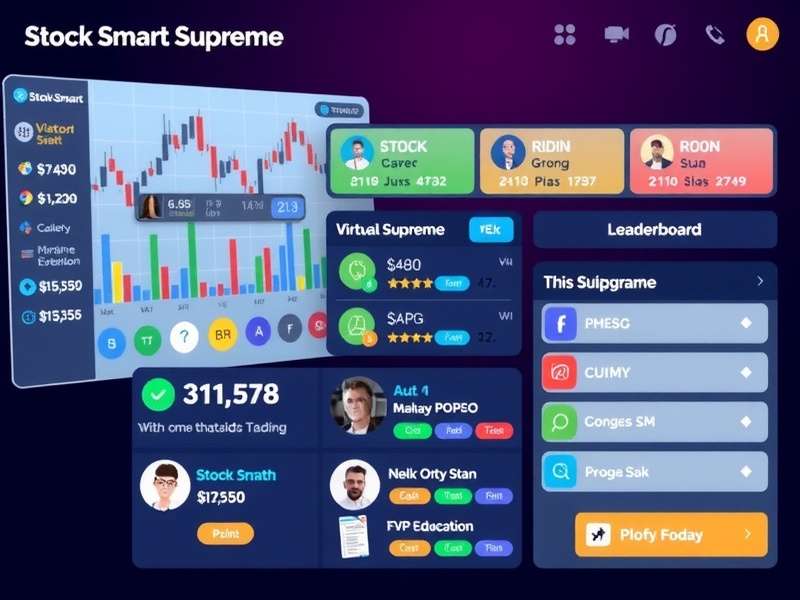 Stock Smart Supreme educational resources and tutorial interface