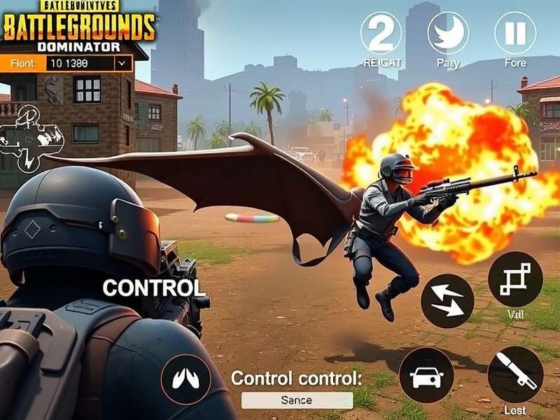 PUBG Lite Conqueror Dominator control layout and interface overview