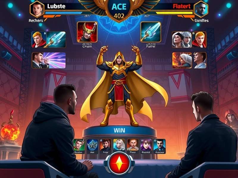 Sentinel Champion Ace competitive tournament scene with professional players