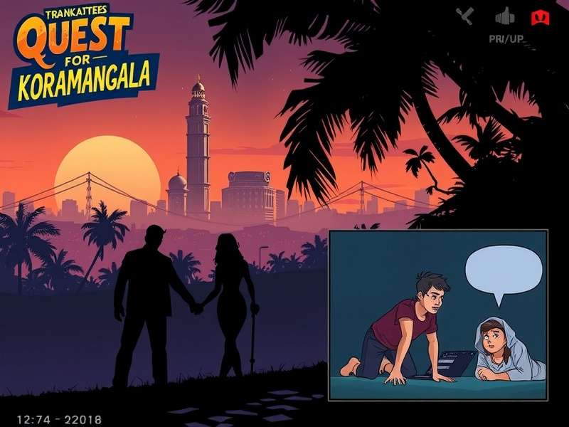 Story scene from Quest For Koramangala showing dramatic moment