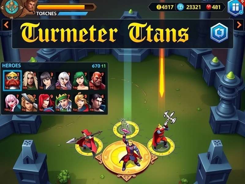 Turmeric Titans Showdown character lineup showing diverse heroes