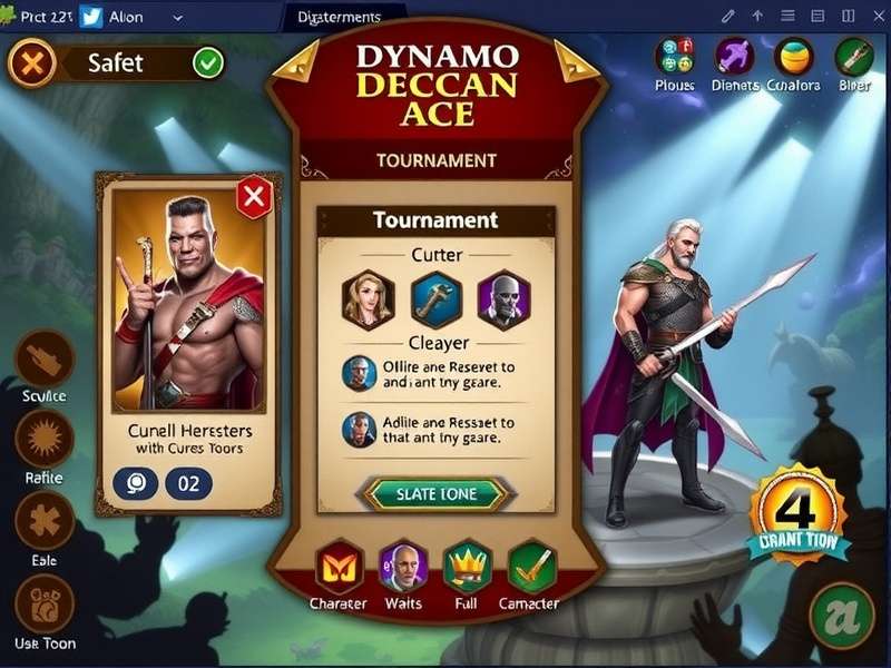 Dynamo Deccan Ace tournament competition scene