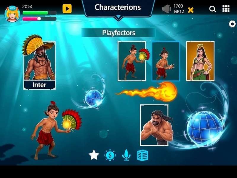Lagoon Dream Chase character selection screen with diverse Indian-inspired characters