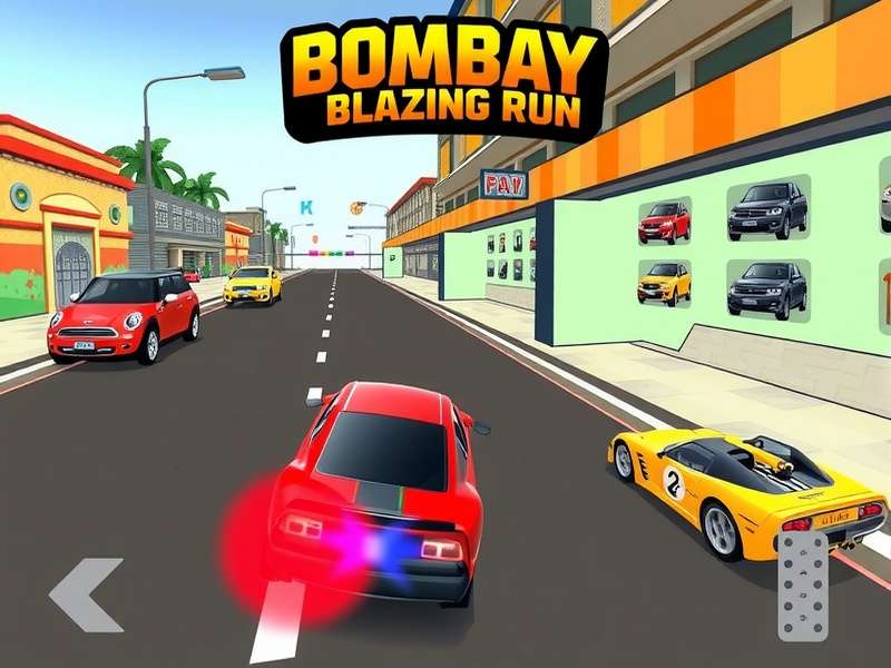 Bombay Blazing Run vehicle customization interface
