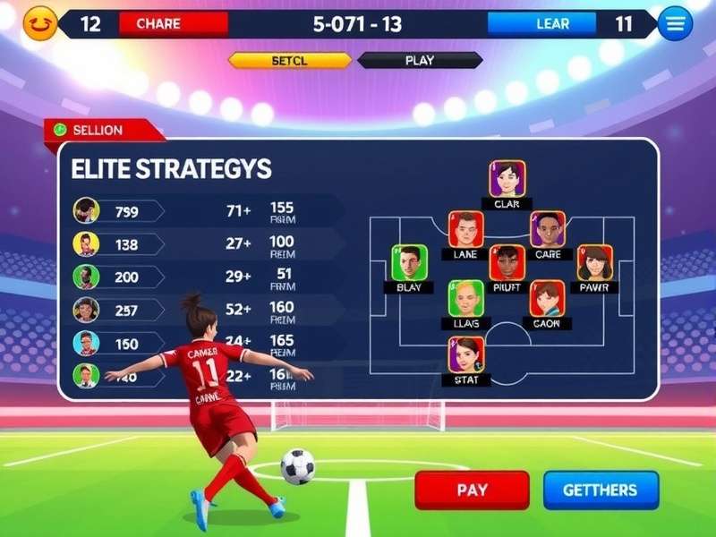 Elite Kick Hero strategy formation diagram