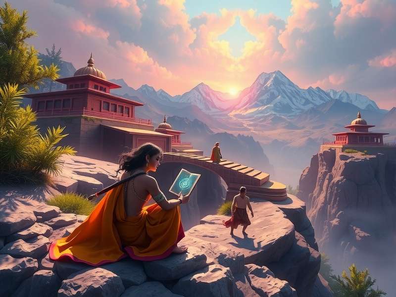 Krishna S Spiritual Odyssey Story Elements