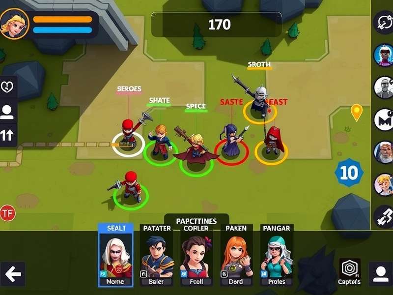 Turmeric Titans Showdown gameplay screenshot showing character selection