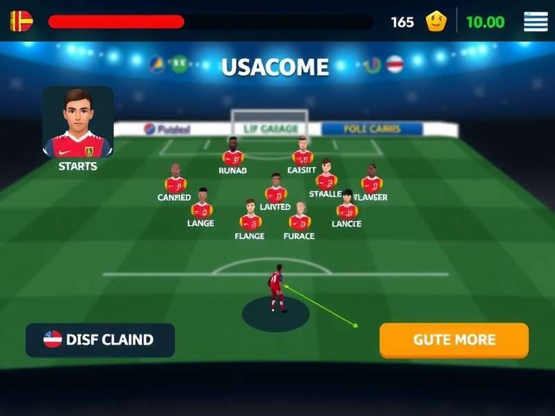 Elite Kick Hero gameplay screenshot showing football action