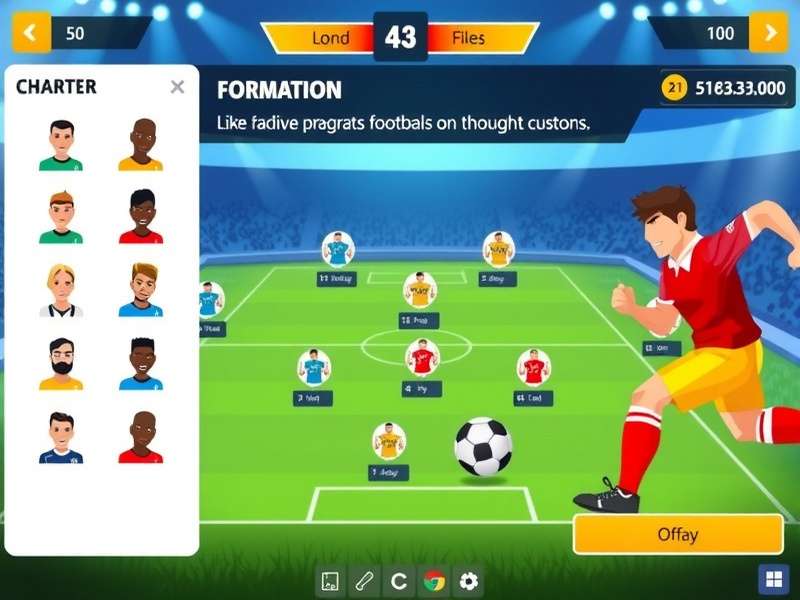 Elite Kick Hero character customization screen
