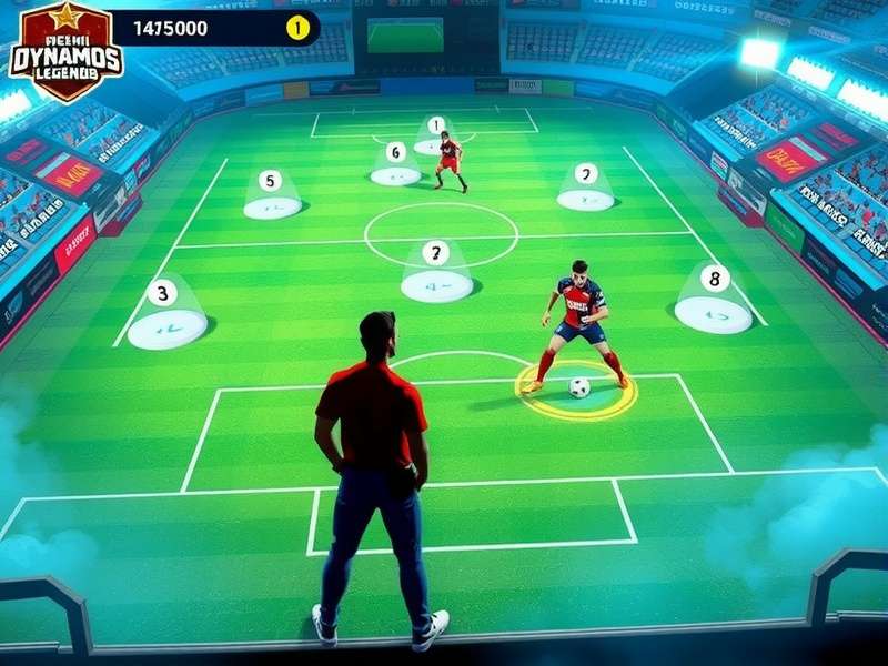 Delhi Dynamos Legends development team working on game design