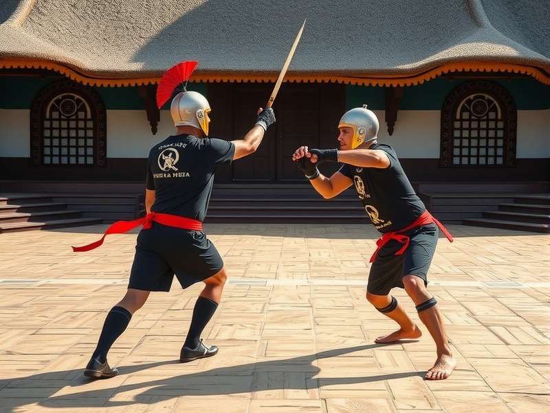 Training sequences in Goan Meteor Gladiator showing various techniques