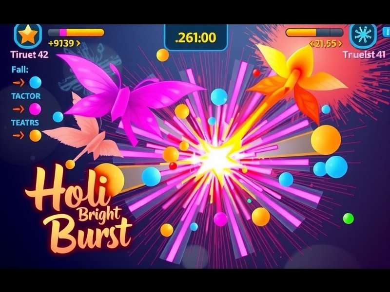 Cultural elements integrated into Holi Bright Burst gameplay