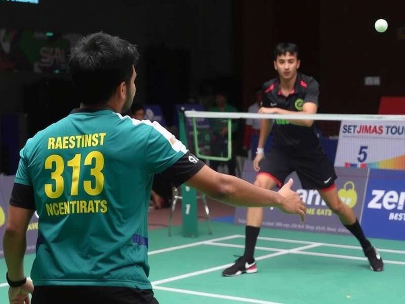 Sindh Smash Masters tournament action