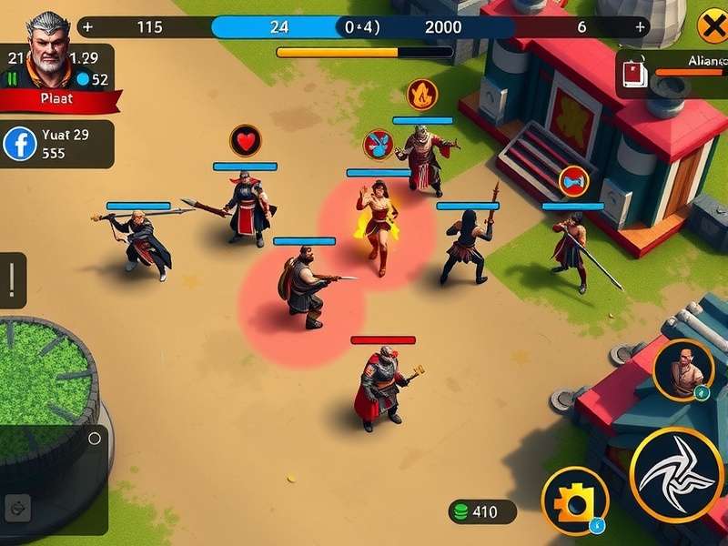 Chant Conquest Clash gameplay screenshot showing strategic elements