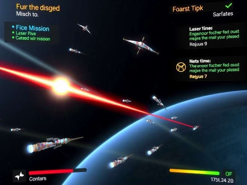 Laser Crusader Warrior gameplay screenshot