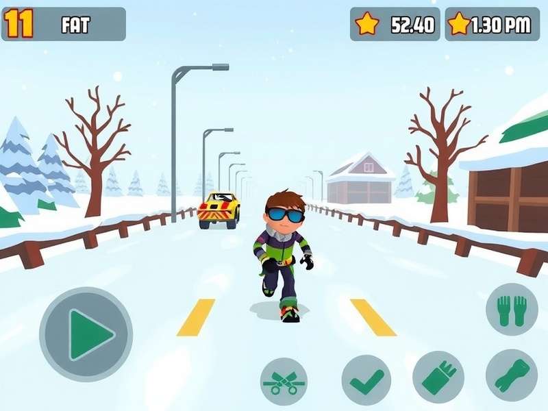 Agent Dash Snowy Sprint winter gear and costumes