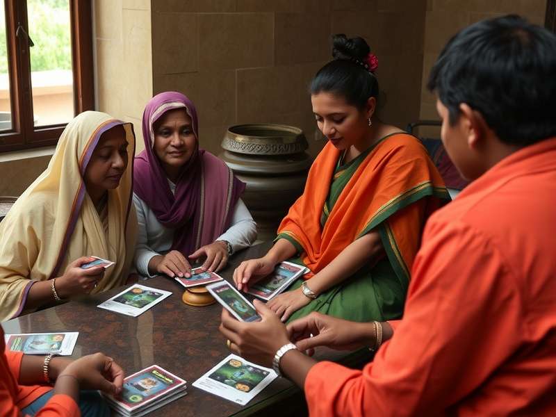 Card distribution in Cardamom Champion game