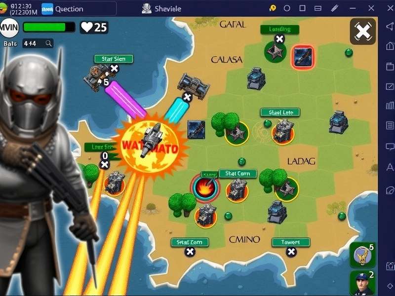 BGMI Warlord Pro gameplay screenshot showing intense battle action