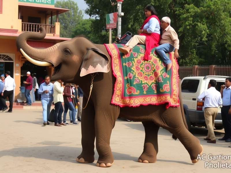 Cultural elements of Jaipur Elephant Fun Ride