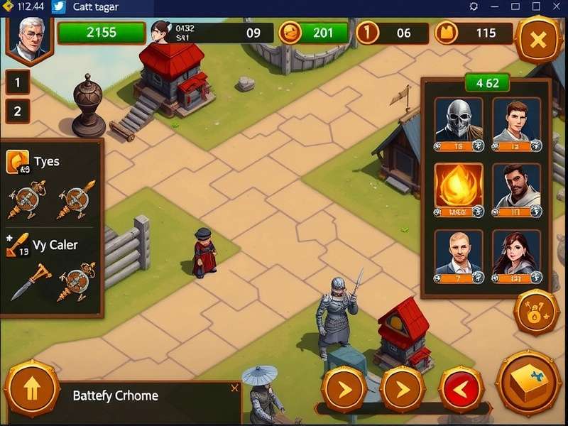 Cinnamon Conquest Heroes resource management interface