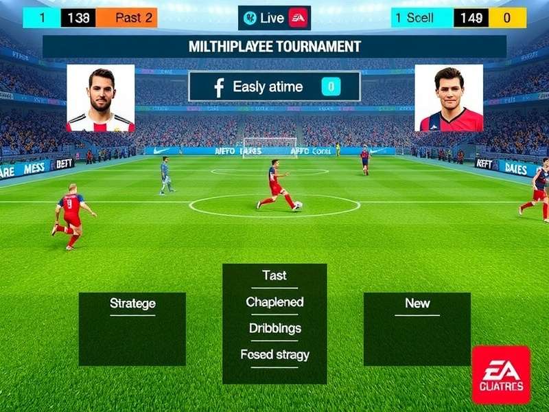 FIFA Dribble Dynamo multiplayer tournament interface