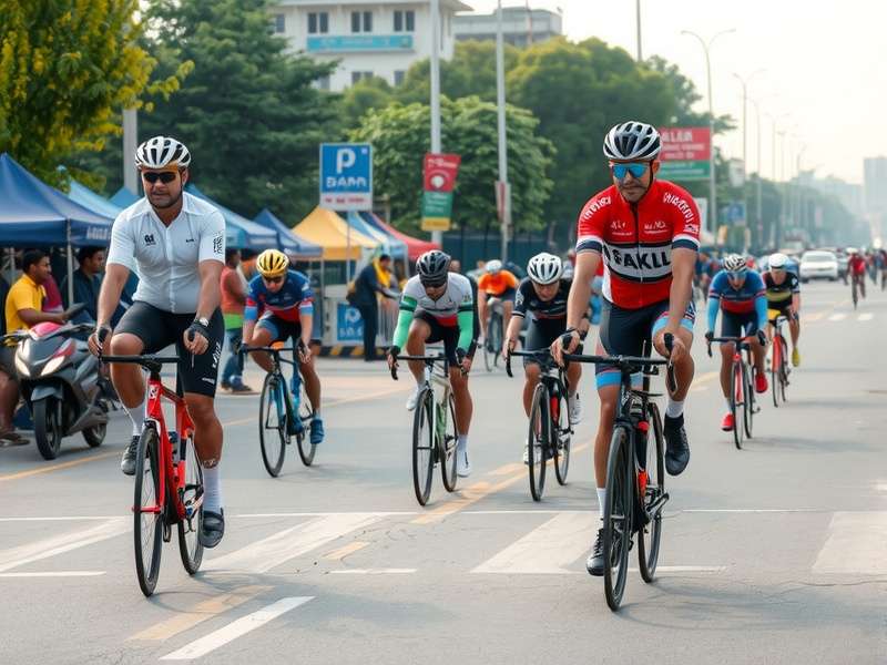 Past champions of Amritsar Cycling Racers at an anniversary event