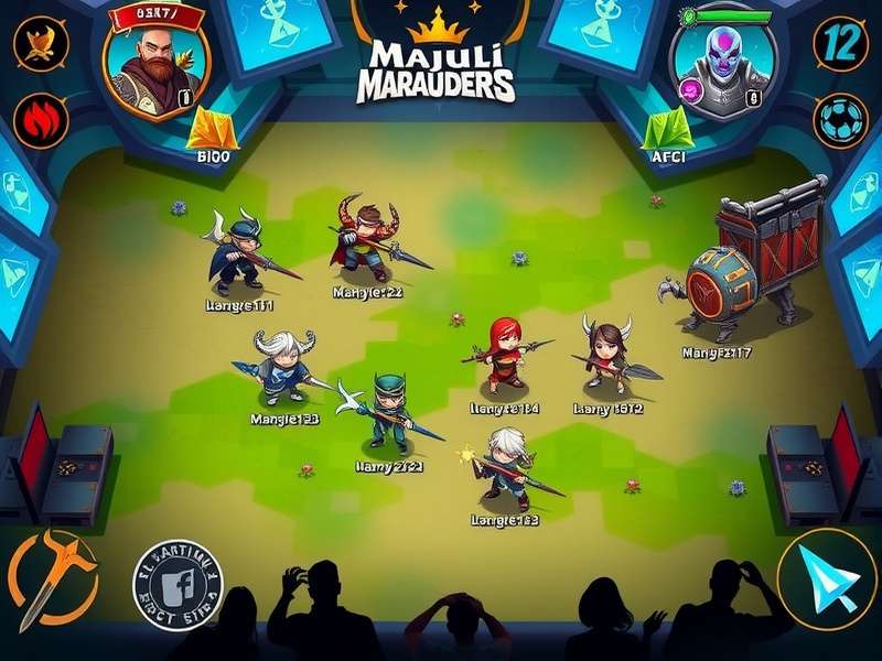 Majuli Marauders character roster showing diverse heroes