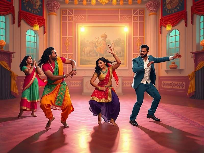 Jai Ho Jive Jam gameplay showcasing Indian dance moves