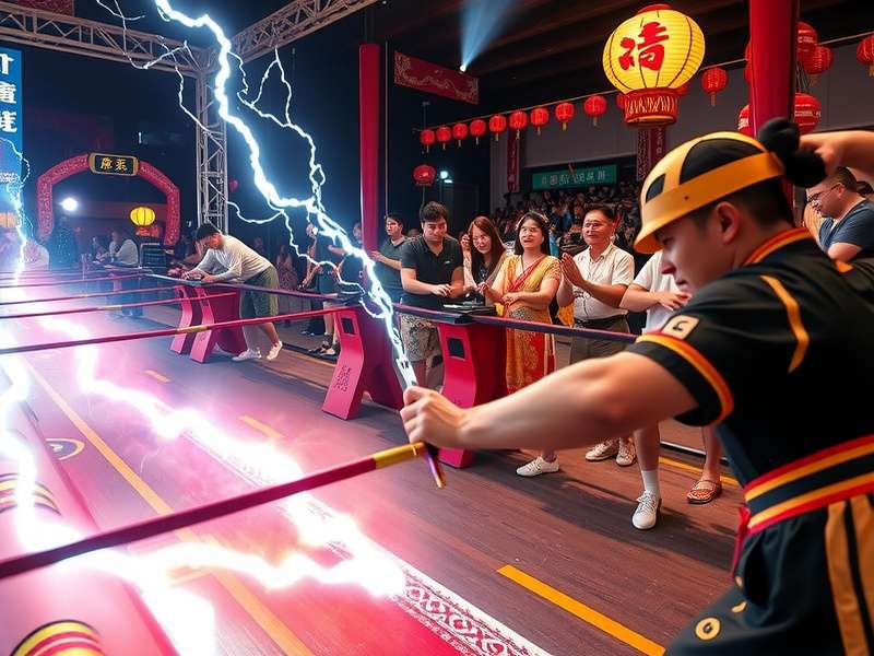 Traditional Siwan Lightning Racer gameplay demonstration