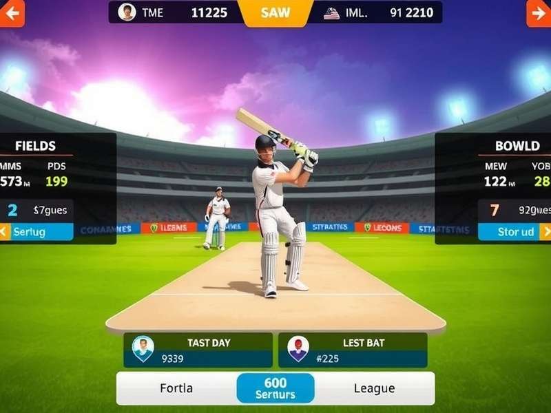 Satyam Cricket All Stars tournament and league modes