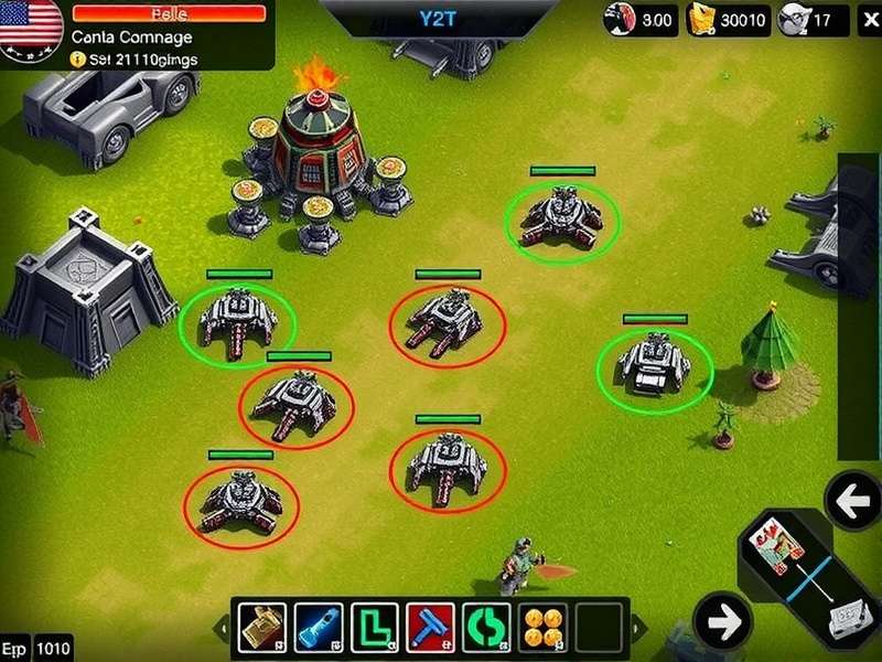 Chai Elite Commander combat scenario with multiple unit types