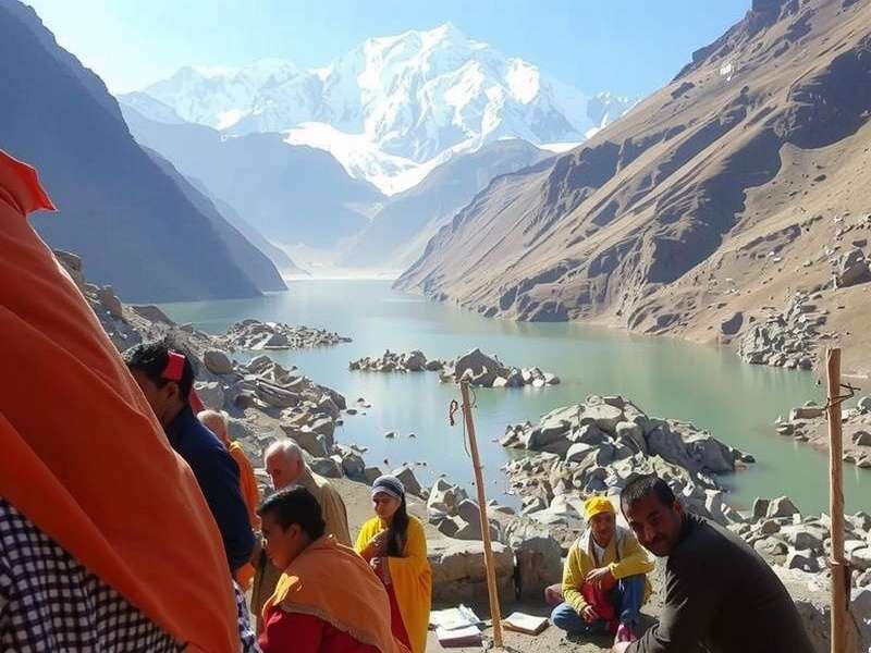 Ganges Veneration Trek route through Himalayan foothills