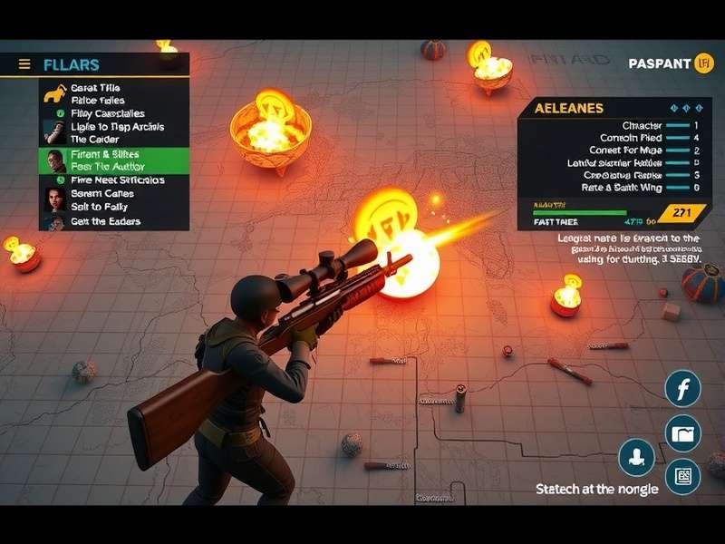 Fiesta Rifle Conqueror gameplay screenshot showing intense battle action