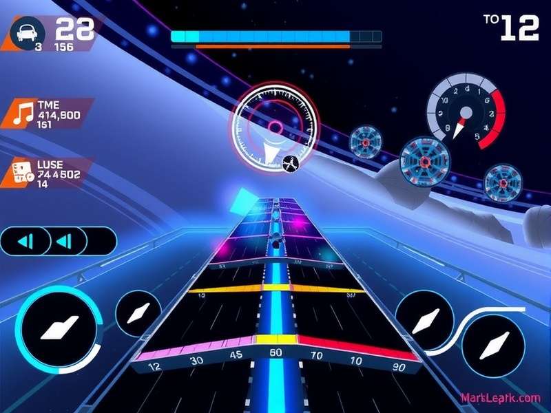 Magic Tiles 3 gameplay screen showing piano tiles and song selection