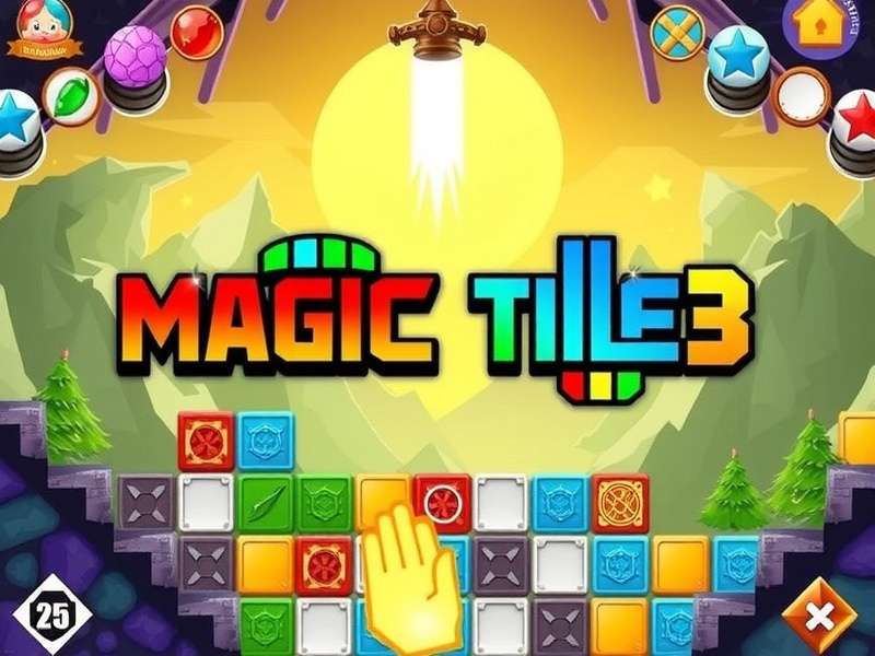 Magic Tiles 3 Gameplay on a smartphone showing unlocked song packs