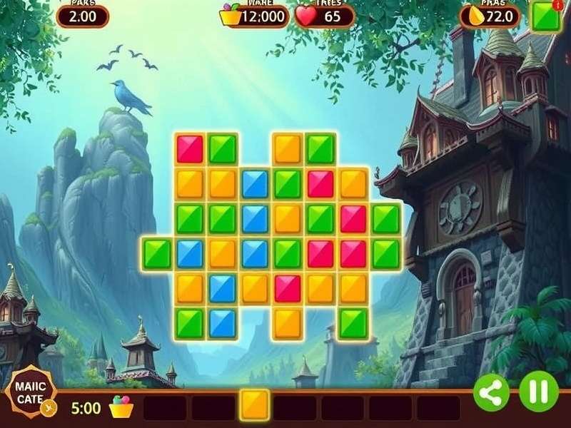 Infographic showing finger placement and timing for Magic Tiles