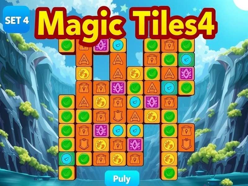 Magic Tiles 4 Gameplay Screenshot showing piano tiles interface