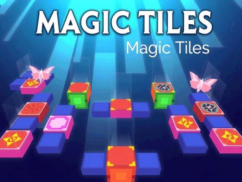Magic Tiles download page on Google Play Store