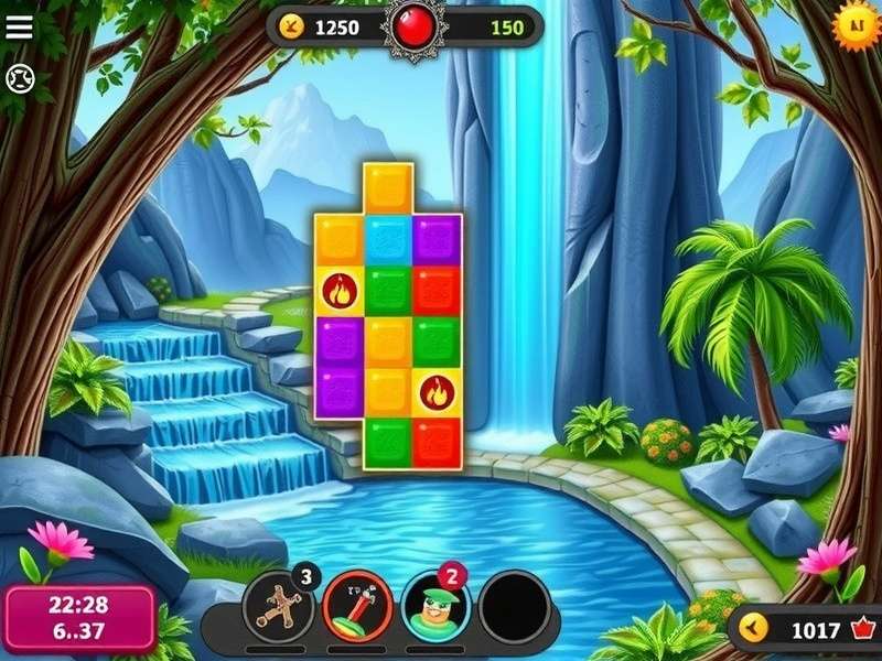 Close-up of fingers playing Magic Tiles 3 on a smartphone screen