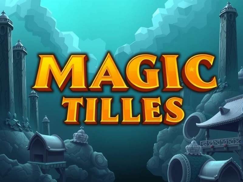 Magic Tiles 2025 gameplay interface on a modern smartphone