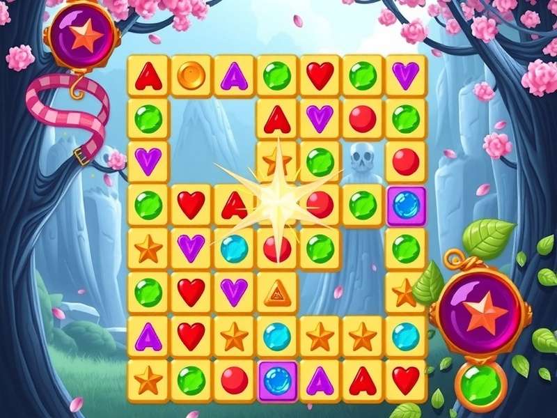 Magic Tiles Three gameplay showing colorful tiles and rhythm interface