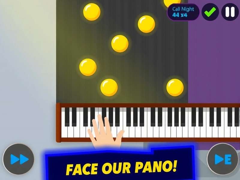 Magic Tiles Piano Music Game gameplay with colorful tiles and rhythm interface
